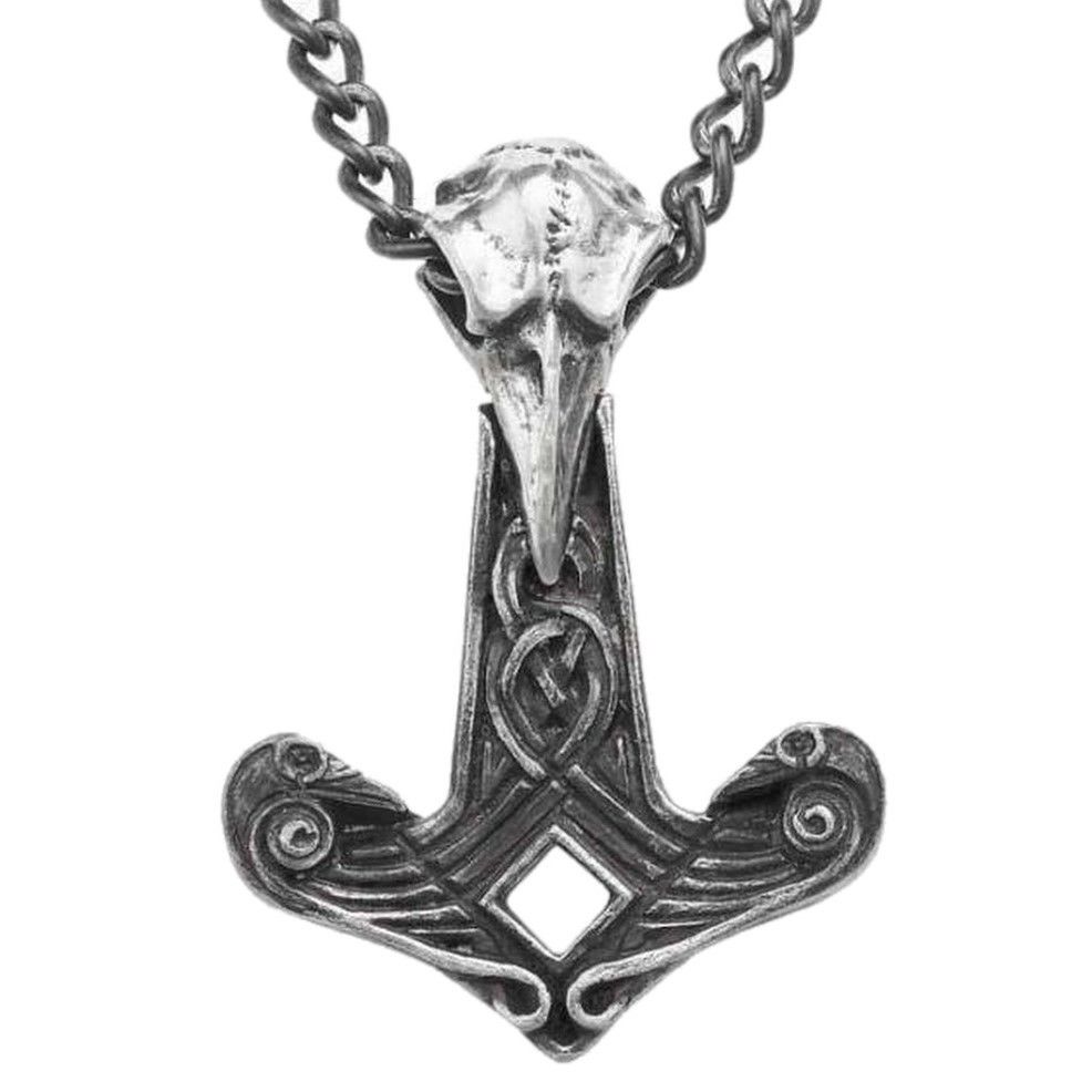 Celtic Thor's Hammer NecklaceMjolnir Pendant in Fine PewterNorse Viking